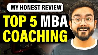 Top 5 MBA COACHING Institutes in India  HONEST CATPreparation amp CAT2023 coaching Ranking [upl. by Schumer]