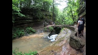 Old Mans Cave Gorge Hike Hocking Hills State Park The Hocking Hills [upl. by Retrak]