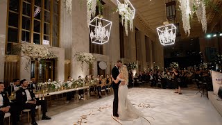 Carli amp Seans Spectacular Wedding Teaser Video at St James Chapel amp The Old Post Office Chicago [upl. by Ecnarretal99]