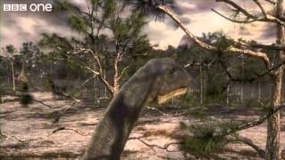 Argentinosaurus Feeding  Planet Dinosaur  Episode 5  BBC [upl. by Vince]