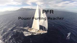 ONESAILS  PFR Asymmetric Spinnaker  Top Down Furling [upl. by Decamp]