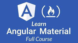 Learn Angular Material  Full Tutorial [upl. by Ellebasi]