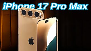 iPhone 17 Pro Max LongAwaited Design Upgrade Revealed  New Leak Insights [upl. by Naillig293]