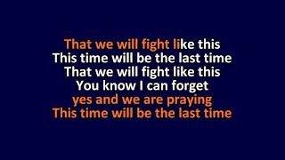 INXS  This Time  Karaoke Instrumental Lyrics  ObsKure [upl. by Denise]