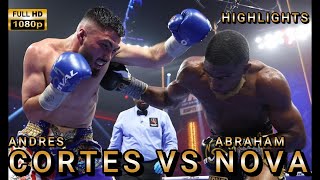 Abraham Novas SHOCKING Performance Against Andres Cortez [upl. by Sokram]