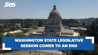 In Session Washington state legislative session ends Sunday [upl. by Eilsil]