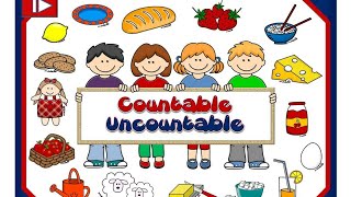 Countable and Uncountable Nouns Song [upl. by Auhesoj]