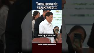 TUMOULOY NA RIN ANG QUADCOM QuadCom FPRRD EJK [upl. by Aneen]