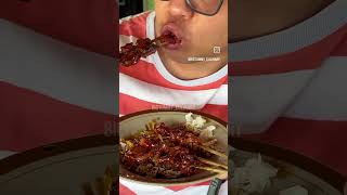 SATE KAMBING MAS MARDI kuliner food foodie [upl. by Hahcim444]