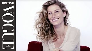 Gisele Bundchens Photoshoot Challenge with Mario Testino  All Access Vogue  British Vogue [upl. by Natsrik]