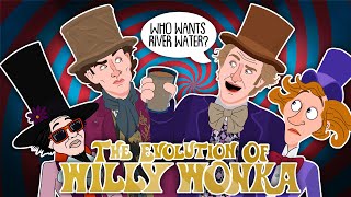 The Evolution Of Willy Wonka ANIMATED [upl. by Zolly114]