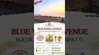 New Launch Sulur Appnaickenpatti  BlueWingsRealty [upl. by Milo526]