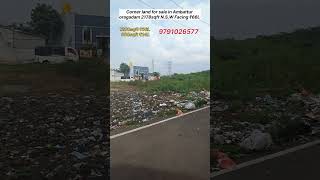 ⛺🏕️Land for sale in Ambattur oragadam persqft 3000rs chennairealestate dtcp [upl. by Sivart]