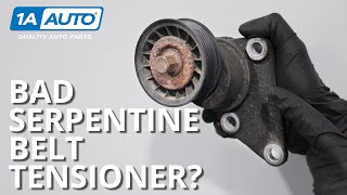 How to Diagnose a Loose or Stuck Belt Tensioner on Your Car or Truck [upl. by Einon]