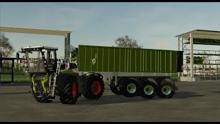 LS22  SaddleTrac Trailer für den SaddleTrac DLC Xerion 4200 [upl. by Rosemari254]