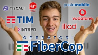 FTTH FIBERCOP  Quali sono gli operatori attivabili [upl. by Frick]