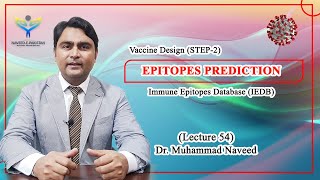 Vaccine Epitopes Prediction  Immune Epitope Database IEDB  Step 2  Lec 54 l Dr Muhammad Naveed [upl. by Nived]