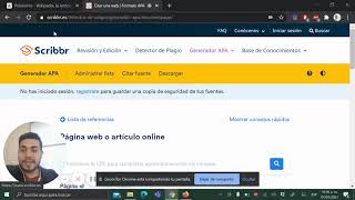 Citar páginas web en APA en 10 segundos [upl. by Lak]