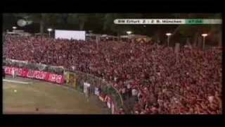 Rot Weiß Erfurt  FC Bayern München [upl. by Shanks755]