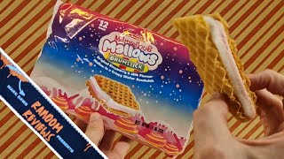 Swizzels Marvellous Mallows Drumsticks Waffer Sandwich  Random Reviews [upl. by Mixie]