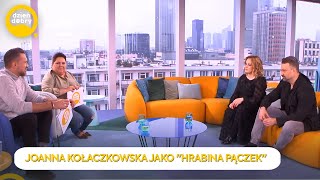 JOANNA KOŁACZKOWSKA O SWOJEJ MAMIE quotJEST KOSMITKĄquot 🤫 Dzień Dobry TVN [upl. by Nymzaj438]