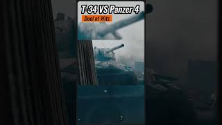 T34 VS Panzer 4 Tanks  Duel of Wits Scene [upl. by Alah671]