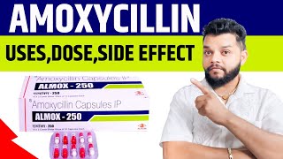 Amoxycillin  How WorksUses amp Side Effects In Hindi [upl. by Llehsim]