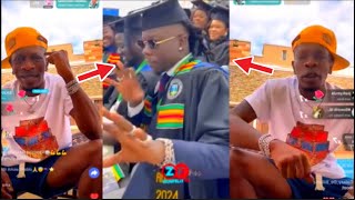 Shatta wale reply Stonebwoy After Gimpa graduation shades [upl. by Almallah]