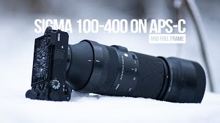 SIGMA 100400mm on SONY A6000 Series Lens Review on APSC amp FF [upl. by Ainesey]