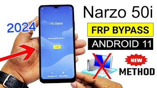 Realme Narzo 50i frp bypass unlock  Narzo rmx3231 frp unlock 2024 [upl. by Gerri]