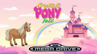 Crystals Pony Tale Mega Drive Gameplay  No Commentary [upl. by Idram]