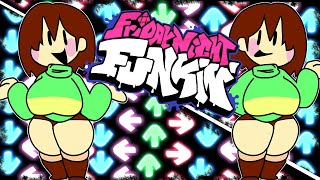 VS Fanon Chara REMASTERED  Friday night Funkin Mod [upl. by Plotkin]