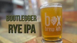 Box Brew Kits  Bootlegger Rye IPA Beer Making Kit [upl. by Luing238]