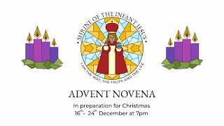 Novena in Advent to prepare for Christmas  Day6  21 December 2023  Infant Jesus Shrine  7pm [upl. by Isador]