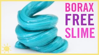 BEST Kid Friendly Slime NO Borax [upl. by Atikin587]