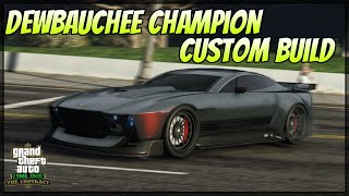 GTA 5  Dewbauchee Champion Custom Build Aston Martin Victor EP42 [upl. by Zoilla]