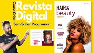 Como Criar Uma Revista Digital ou Catálogo Virtual Passo a Passo [upl. by Aikkan]