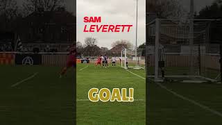 Sam Leverett second goal v Ashington [upl. by Nosyaj]