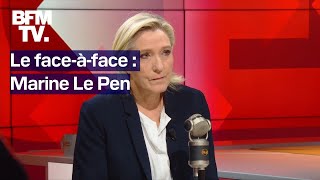 quotLe RN a la capacité davoir une majorité absoluequot linterview en intégralité de Marine Le Pen [upl. by Borek]