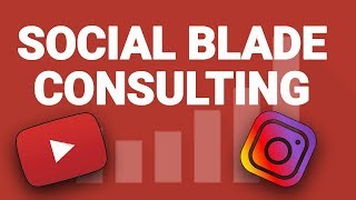 How to grow on YouTube  Social Blade Consulting for YouTube and Instagram [upl. by Hanala219]