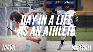 Day In A Life Girl College Athlete vs Boy College Athlete ltu shu naia track baseball [upl. by Eramat]