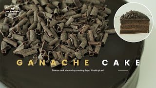 초콜릿🍫가나슈 케이크 만들기  Chocolate Ganache Cake Recipe  チョコレートケーキ Cookingtree쿠킹트리 [upl. by Reich]