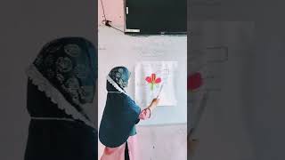 Science Activity 🌸 Class 6th students Explain the parts of flowers 🌺 quot knowing about parts [upl. by Inod]