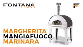 ENG  MANGIAFUOCO  Fontana Forni  external oven  wood or gas [upl. by Ennej]