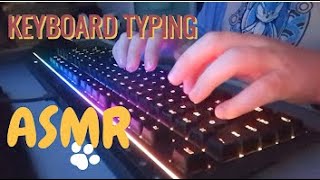 Calming Keyboard Typing ASMR [upl. by Anujra]