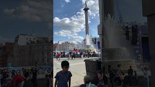 trafalgarsquare festival dancevideo concert livemusic british london fun enjoy uk sunny [upl. by Erolyat]