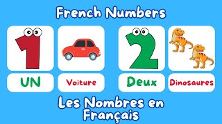 Learn French Numbers 1  10  Apprendre Les Nombres en Français 1  10  Counting in French [upl. by Dorothea555]