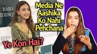 Media Ne Aashika Bhatia Ko Nahi Pehchana Bhadak Gaye Aashika Ke Fans [upl. by Leslie]