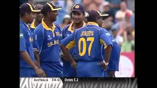 Adam Gilchrist famous walking incident in WC 2003 semifinals [upl. by Butler]