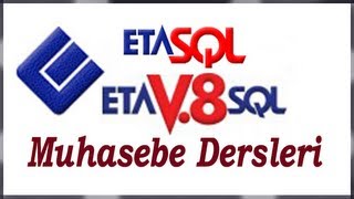 Eta Muhasebe Dersleri » Uygulamaları » Cari Kart İşlemleri » ETASQL ve ETAV8SQL [upl. by Birdie]